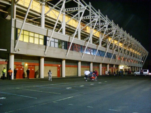 Rear of the East Stand